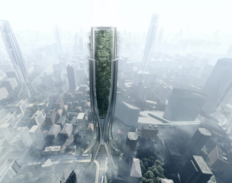 Air Purification Skyscraper, eVolo.