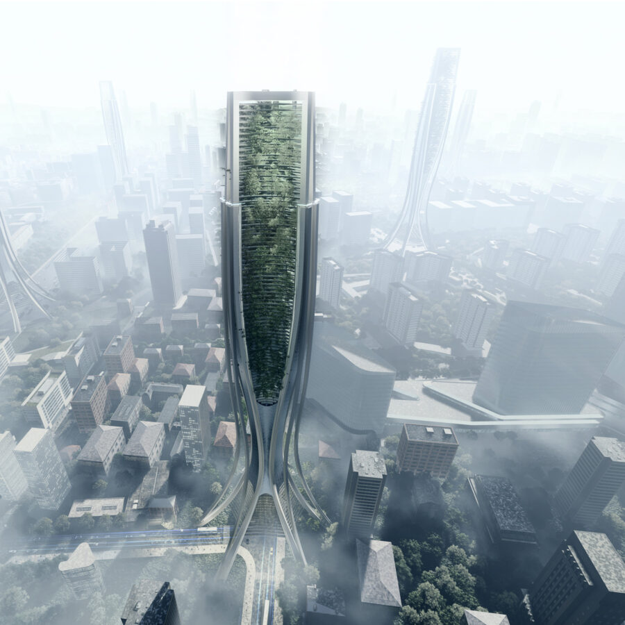 Air Purification Skyscraper, eVolo.