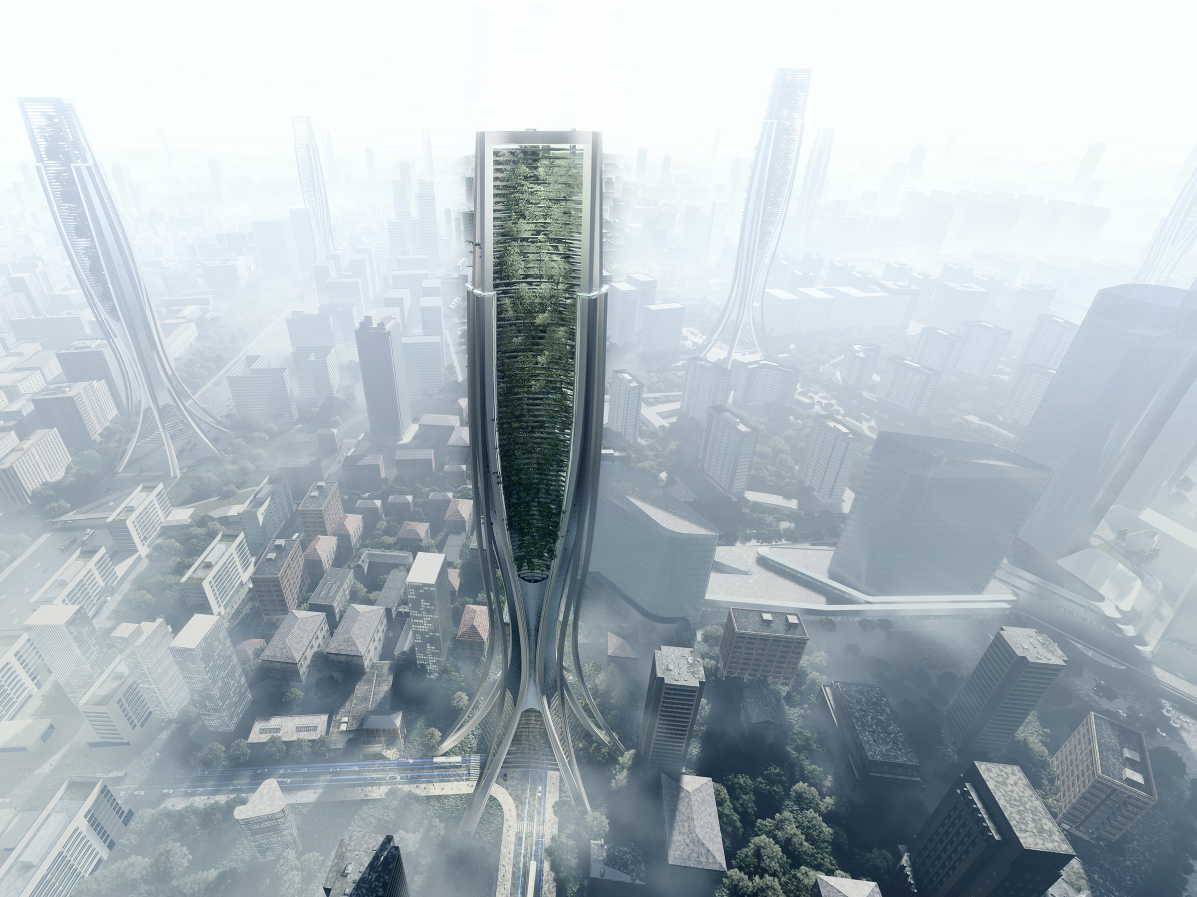 Air Purification Skyscraper, eVolo.